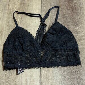 Victoria's Secret Lace Bralette Size Small Black - Excellent condition